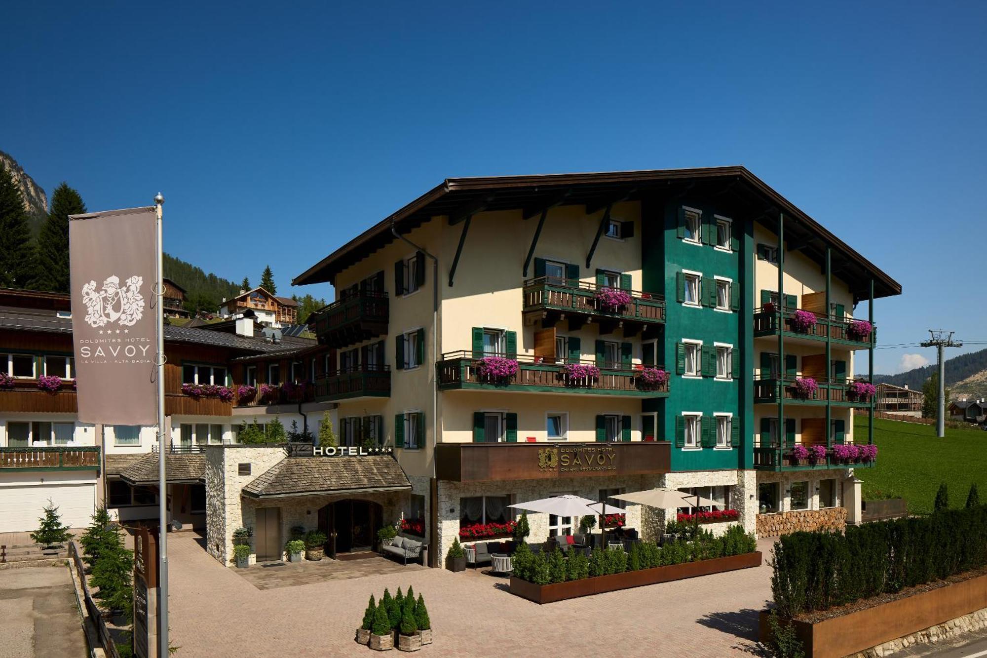 Dolomites Wellness Hotel Savoy La Villa  Exteriör bild